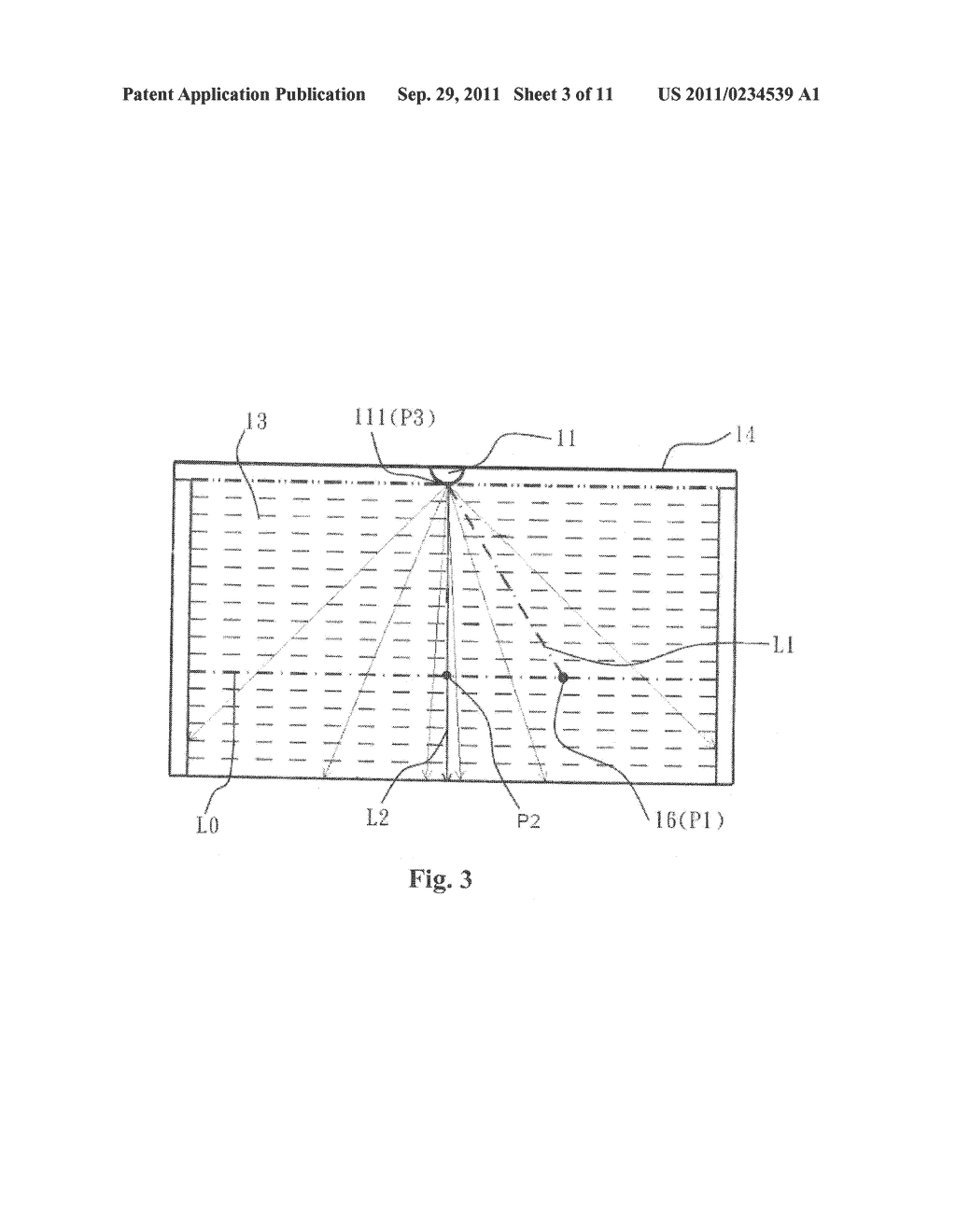 Device and Method of Identifying Position of Determinant via Combining     Optical Image with Single Axis of Touch Panel - diagram, schematic, and image 04