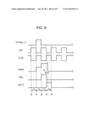 SHIFT REGISTER, SCANNING-LINE DRIVE CIRCUIT, DATA-LINE DRIVE CIRCUIT,     ELECTRO-OPTICAL DEVICE, AND ELECTRONIC APPARATUS diagram and image