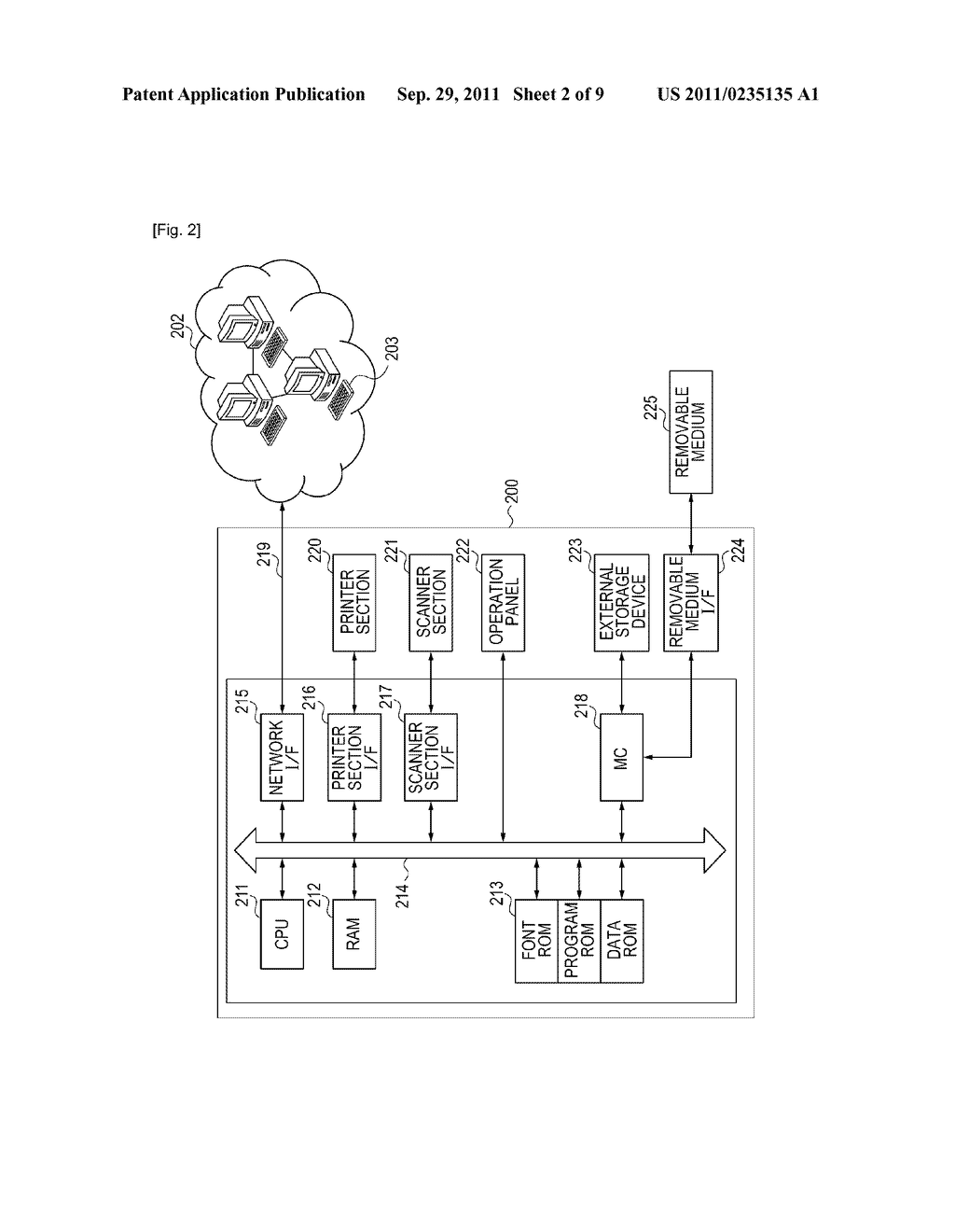 IMAGE FORMING APPARATUS, CONTROL METHOD FOR IMAGE FORMING APPARATUS, AND     STORAGE MEDIUM - diagram, schematic, and image 03