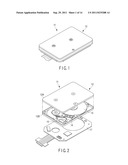 ELECTRONIC APPARATUS AND HARD DISK DRIVE diagram and image