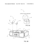 PORTABLE AND PERSONAL ALARM CLOCK SYSTEM diagram and image