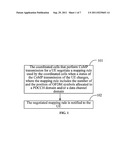 METHOD, NETWORK DEVICE AND SYSTEM FOR DETERMINING RESOURCE MAPPING IN     COORDINATED MULTI-POINT TRANSMISSION diagram and image