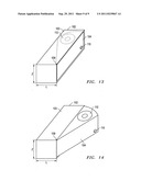 Sideways extending speaker apparatus and methods diagram and image