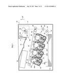 CONVEYING DEVICE, FIXING DEVICE AND IMAGE FORMING APPARATUS diagram and image