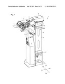 CARD ELEVATING/LOWERING DEVICE, CARD CARRYING-OUT/CARRYING-IN DEVICE AND     CARD ISSUING/COLLECTING APPARATUS diagram and image