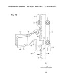 CARD ELEVATING/LOWERING DEVICE, CARD CARRYING-OUT/CARRYING-IN DEVICE AND     CARD ISSUING/COLLECTING APPARATUS diagram and image