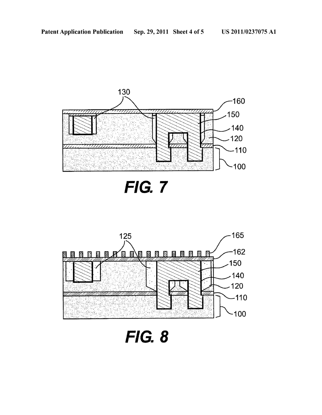Method for Manufacturing Interconnect Structures Incorporating Air-Gap     Spacers - diagram, schematic, and image 05