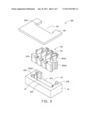 CONNECTOR AND ELECTRONIC DEVICE USING SAME diagram and image