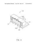 CONNECTOR AND ELECTRONIC DEVICE USING SAME diagram and image