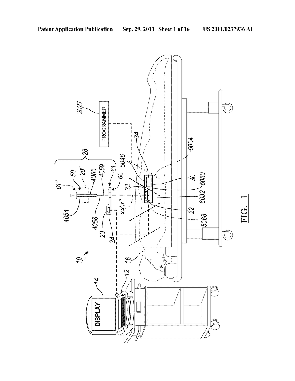 Method and Apparatus for Guiding an External Needle to an Implantable     Device - diagram, schematic, and image 02