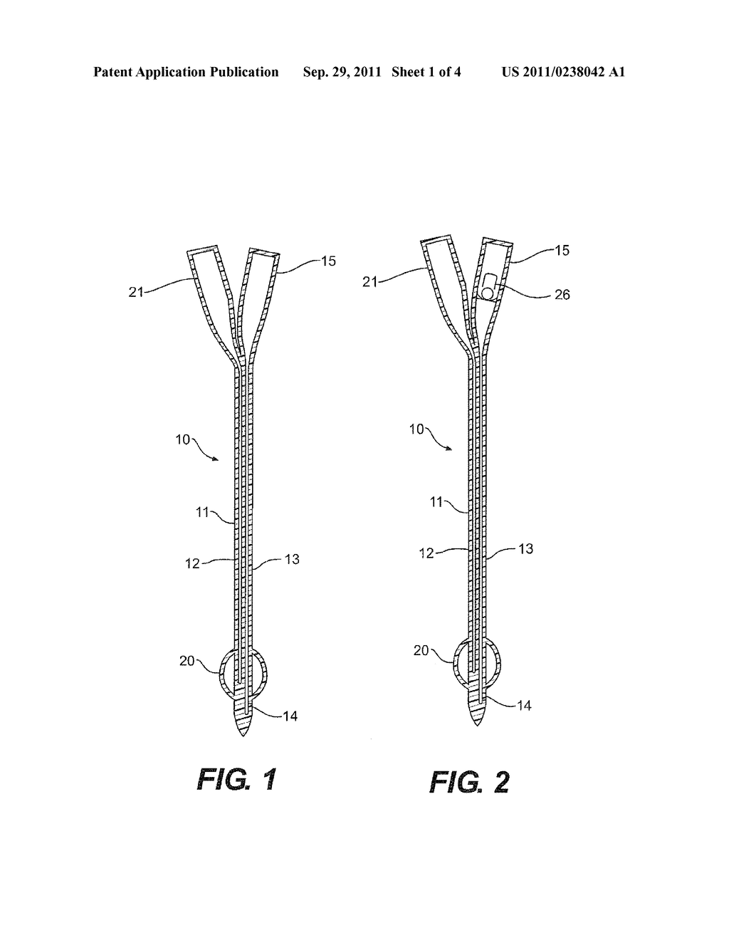 Drainage Catheter with One-Way Valve - diagram, schematic, and image 02