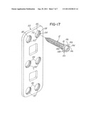 IMPLANT PLATE SCREW LOCKING SYSTEM AND SCREW HAVING A LOCKING MEMBER diagram and image