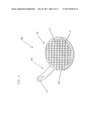 ARTIFICIAL RETINA DEVICE WITH STIMULATING AND GROUND RETURN ELECTRODES     DISPOSED ON OPPOSITE SIDES OF THE NEURORETINA AND METHOD OF ATTACHMENT diagram and image