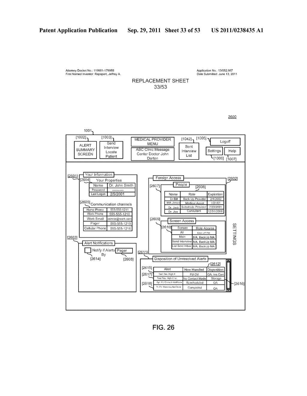 ADAPTIVE COMMUNICATION METHODS AND SYSTEMS FOR FACILITATING THE GATHERING,     DISTRIBUTION AND DELIVERY OF INFORMATION RELATED TO MEDICAL CARE - diagram, schematic, and image 34