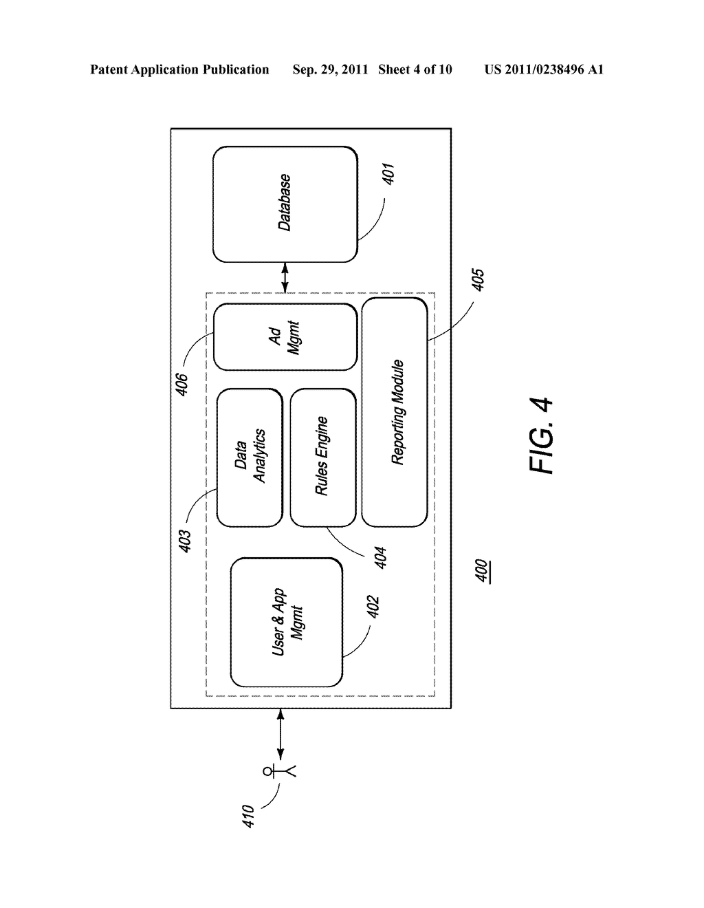 Systems and Methods for Generating Data from Mobile Applications and     Dynamically Delivering Advertising Based on Generated Data - diagram, schematic, and image 05