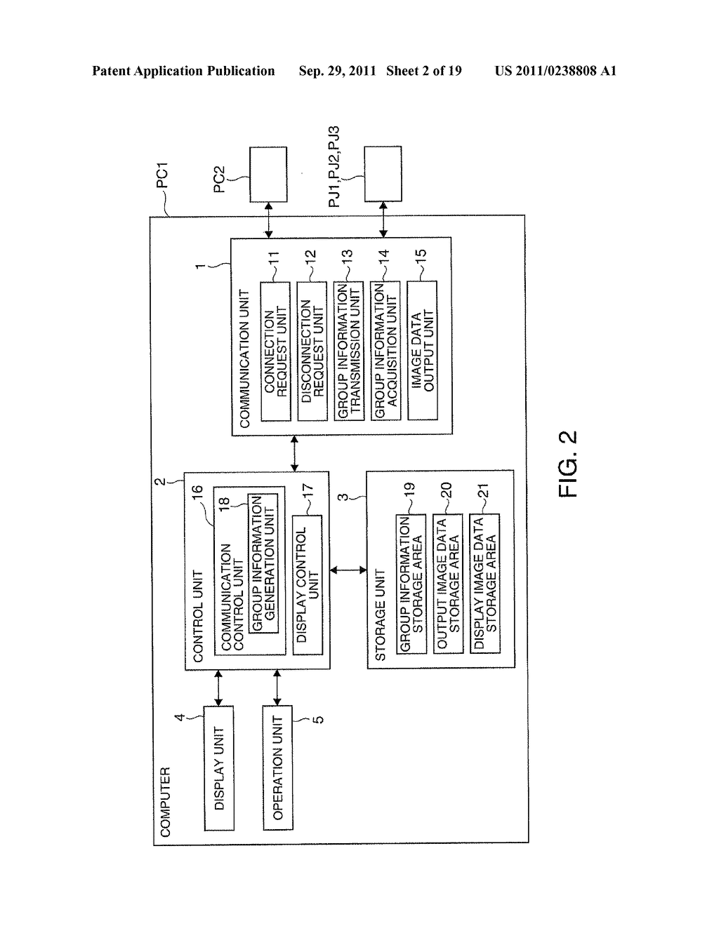 PROJECTOR SYSTEM AND CONNECTION ESTABLISHMENT METHOD - diagram, schematic, and image 03