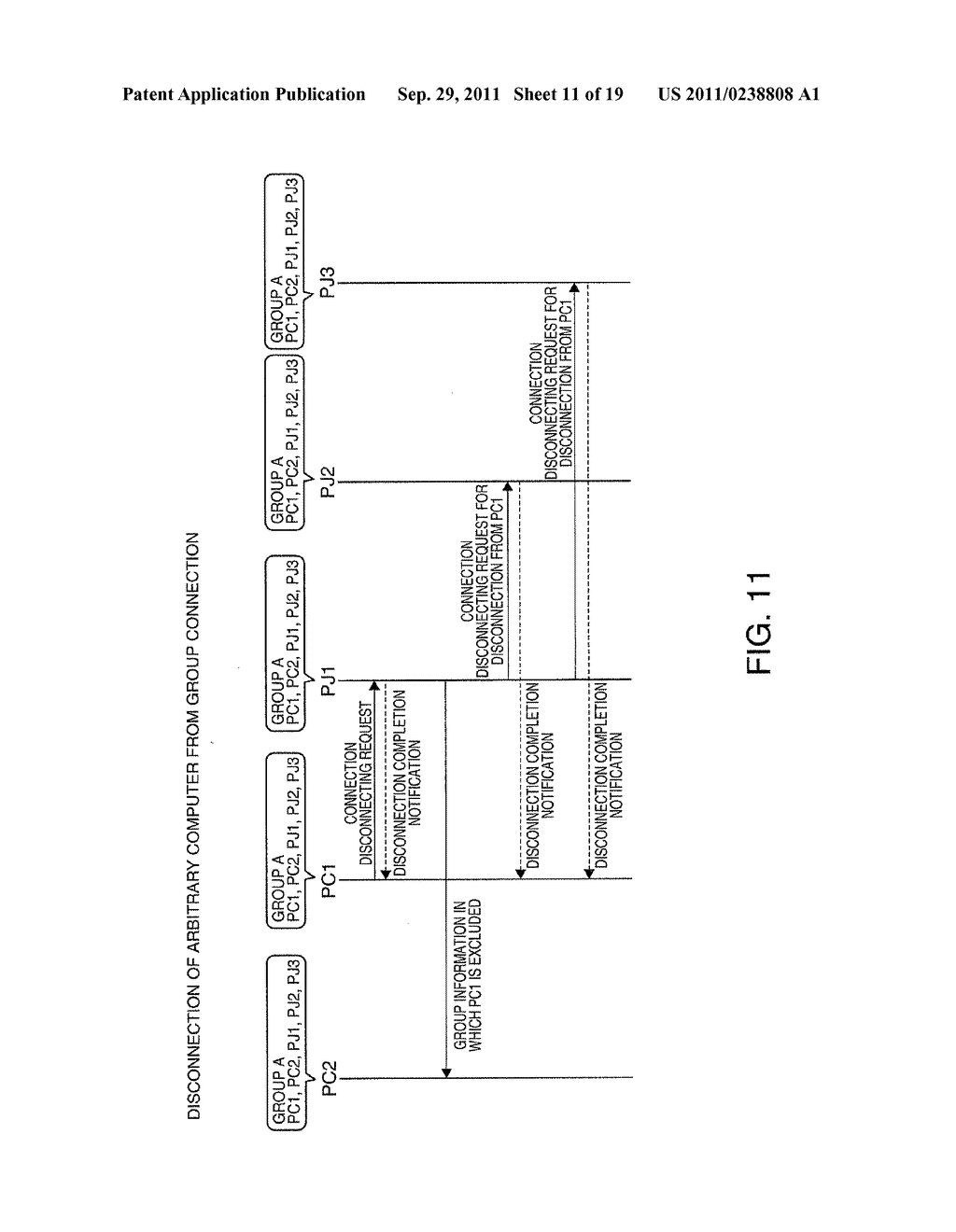 PROJECTOR SYSTEM AND CONNECTION ESTABLISHMENT METHOD - diagram, schematic, and image 12