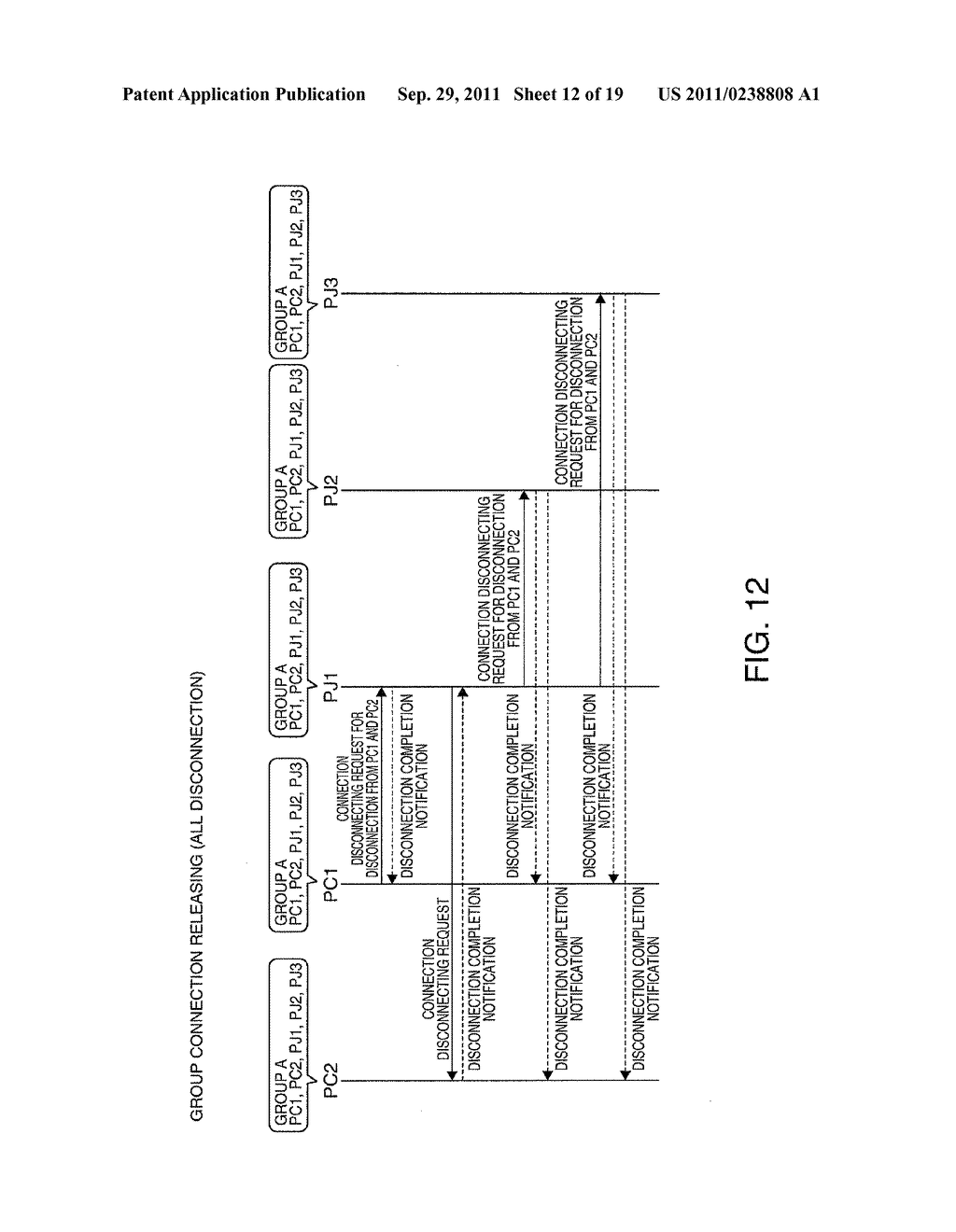 PROJECTOR SYSTEM AND CONNECTION ESTABLISHMENT METHOD - diagram, schematic, and image 13