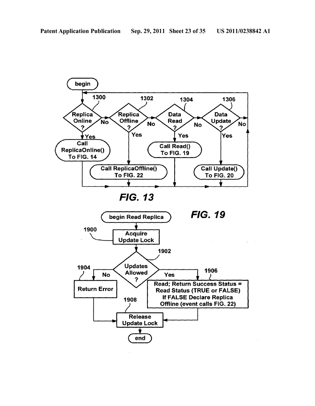 CONSISTENT CLUSTER OPERATIONAL DATA IN A SERVER CLUSTER USING A QUORUM OF     REPLICAS - diagram, schematic, and image 24