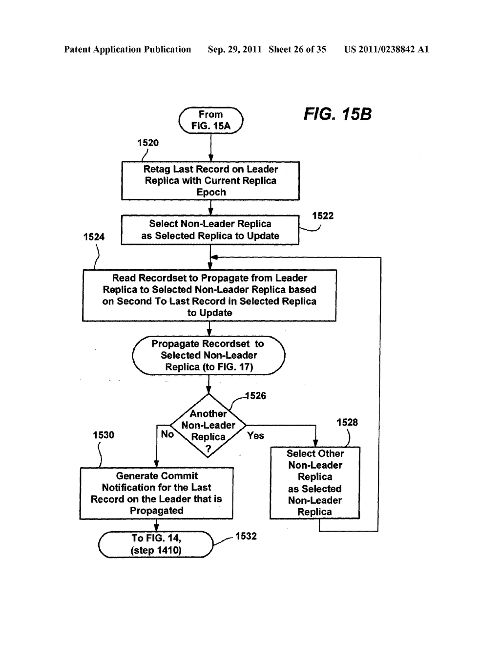 CONSISTENT CLUSTER OPERATIONAL DATA IN A SERVER CLUSTER USING A QUORUM OF     REPLICAS - diagram, schematic, and image 27