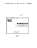 Saving a Connection Profile when Unable to Connect to a Wireless Local     Area Network diagram and image