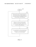 METHOD FOR CONTROLLING A SOFTWARE DIRECTION PAD OF AN ELECTRONIC DEVICE,     ELECTRONIC DEVICE AND COMPUTER-READABLE MEDIUM THEREOF diagram and image