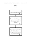 POINTER TOOL WITH TOUCH-ENABLED PRECISE PLACEMENT diagram and image