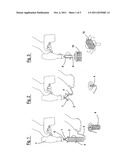 Process for the cleaning of rolls, brushes and similar items, and     dry-cleaning device for effecting this process diagram and image