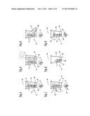 Process for the cleaning of rolls, brushes and similar items, and     dry-cleaning device for effecting this process diagram and image