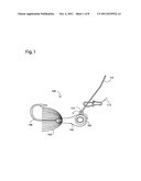 Fishing lure with movable attachment loop diagram and image