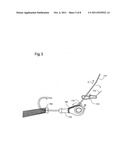 Fishing lure with movable attachment loop diagram and image