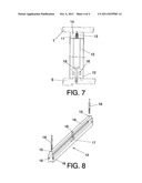 METHOD FOR THE TRANSPORT, HANDLING, POSITIONING AND FIXING OF     FLOOR-TO-CEILING PREFABRICATED CONSTRUCTION ELEMENT S TO FORM     FIRE-RESISTANT INTERNAL WALLS OR PARTIITIONS IN CONSTRUCTIONS OF ANY     TYPE, INCLUDING NAVAL CONSTRUCTION diagram and image