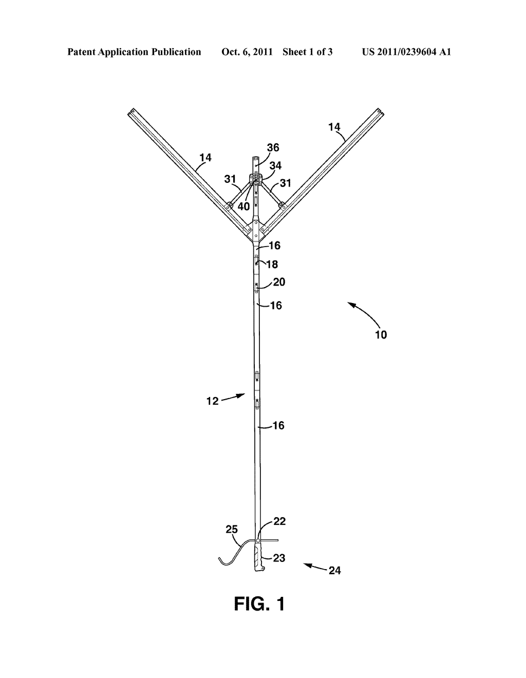 ADJUSTABLE WEED CUTTING TOOL - diagram, schematic, and image 02