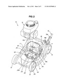 WALK-BEHIND WORK MACHINE diagram and image