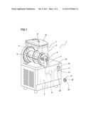 MACHINE FOR MAKING AND DISPENSING ICED FOOD PRODUCTS diagram and image