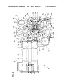 DRIVE SHAFT STRUCTURE, TURBO COMPRESSOR, AND TURBO REFRIGERATOR diagram and image