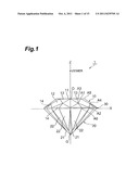 DECORATIVE JEWEL AND METHOD FOR CUTTING DECORATIVE JEWEL diagram and image