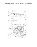 DEVICE AND METHOD FOR DETERMINING THE OSCILLATORY BEHAVIOR OF A BRAKE     LINING IN THE FIELD OF MOTOR VEHICLES diagram and image