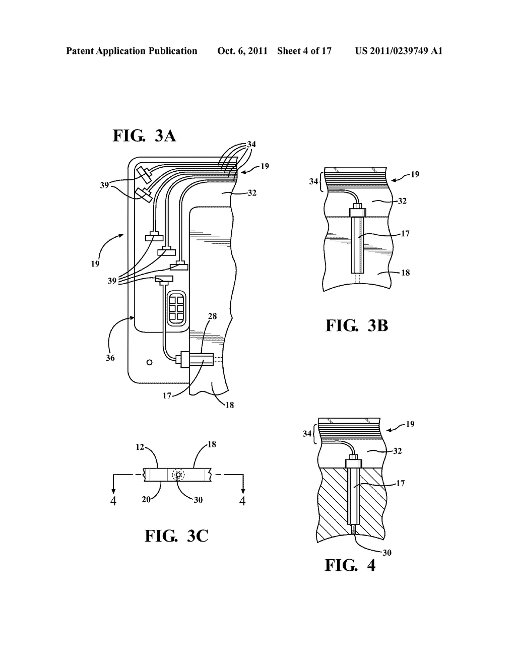 CYLINDER HEAD COMPRESSION SENSOR GASKET ASSEMBLY, METHOD OF CONSTRUCTION     THEREOF AND METHOD OF SERVICING A PRESSURE SENSOR ASSEMBLY IN A CYLINDER     HEAD COMPRESSION SENSOR GASKET ASSEMBLY - diagram, schematic, and image 05