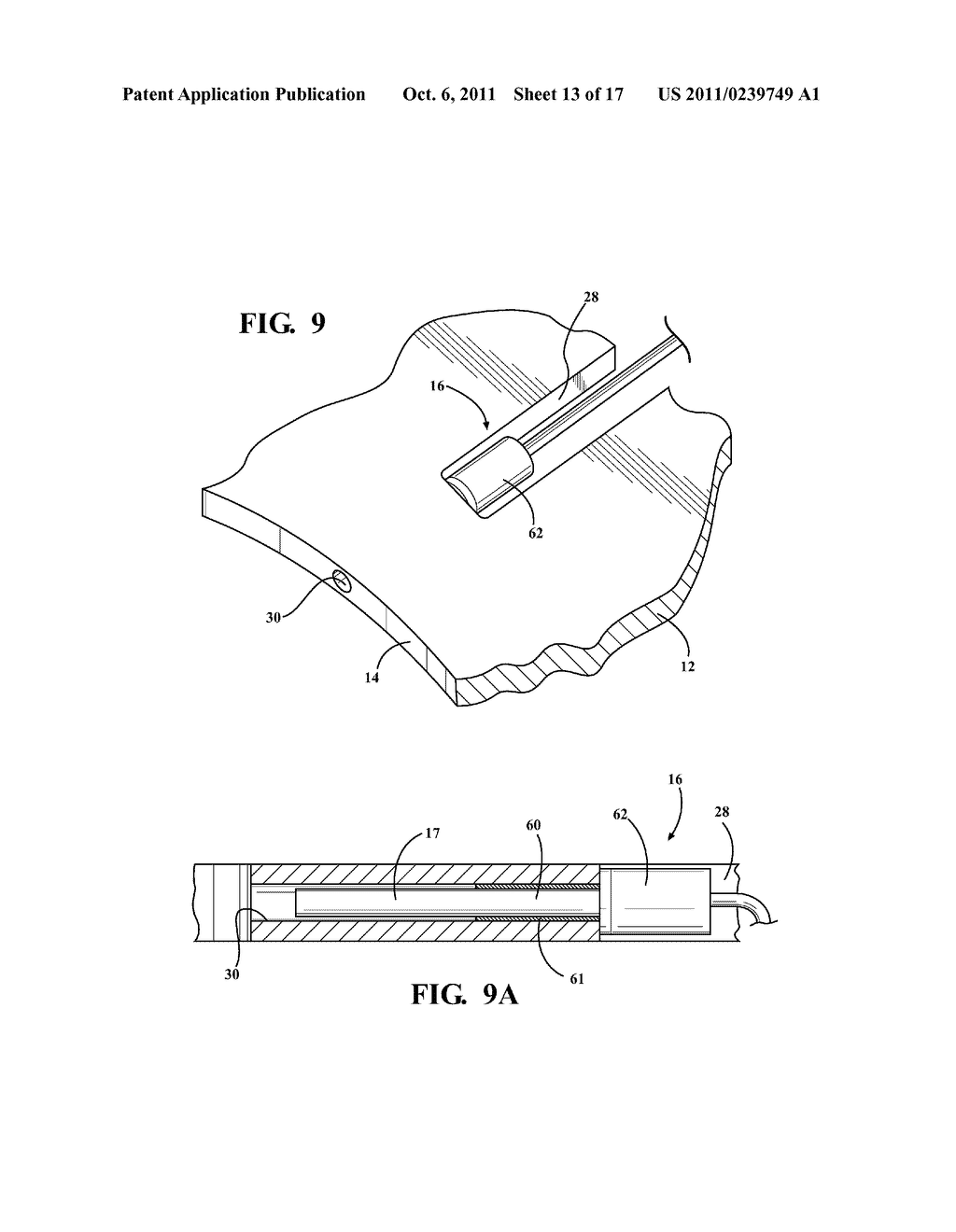 CYLINDER HEAD COMPRESSION SENSOR GASKET ASSEMBLY, METHOD OF CONSTRUCTION     THEREOF AND METHOD OF SERVICING A PRESSURE SENSOR ASSEMBLY IN A CYLINDER     HEAD COMPRESSION SENSOR GASKET ASSEMBLY - diagram, schematic, and image 14