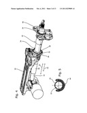 LENGTH-ADJUSTABLE STEERING ACTUATION UNIT FOR A MOTOR VEHICLE WITH A     SUPPORT AND A STEERING COLUMN diagram and image