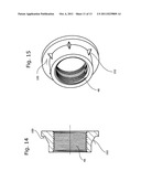 LENGTH-ADJUSTABLE STEERING ACTUATION UNIT FOR A MOTOR VEHICLE WITH A     SUPPORT AND A STEERING COLUMN diagram and image