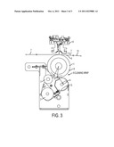 DEVICE FOR CLEANING THE IOWA ROLL ON A DUPLEXING MARKING SYSTEM diagram and image