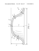 FILTER ELEMENT UTILIZING SHAPED PARTICLE-CONTAINING NONWOVEN WEB diagram and image