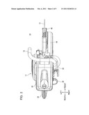 VIBRATION INSULATING DEVICE FOR A HANDHELD WORK MACHINE diagram and image