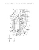 INTAKE AIR ROUTING STRUCTURE FOR A VEHICLE,  AND VEHICLE INCLUDING SAME diagram and image