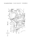 INTAKE AIR ROUTING STRUCTURE FOR A VEHICLE,  AND VEHICLE INCLUDING SAME diagram and image