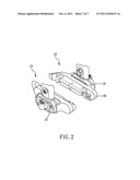 HOLDER FOR HYDRAULIC BRAKE ASSEMBLY diagram and image