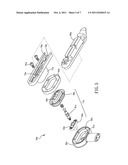 HOLDER FOR HYDRAULIC BRAKE ASSEMBLY diagram and image