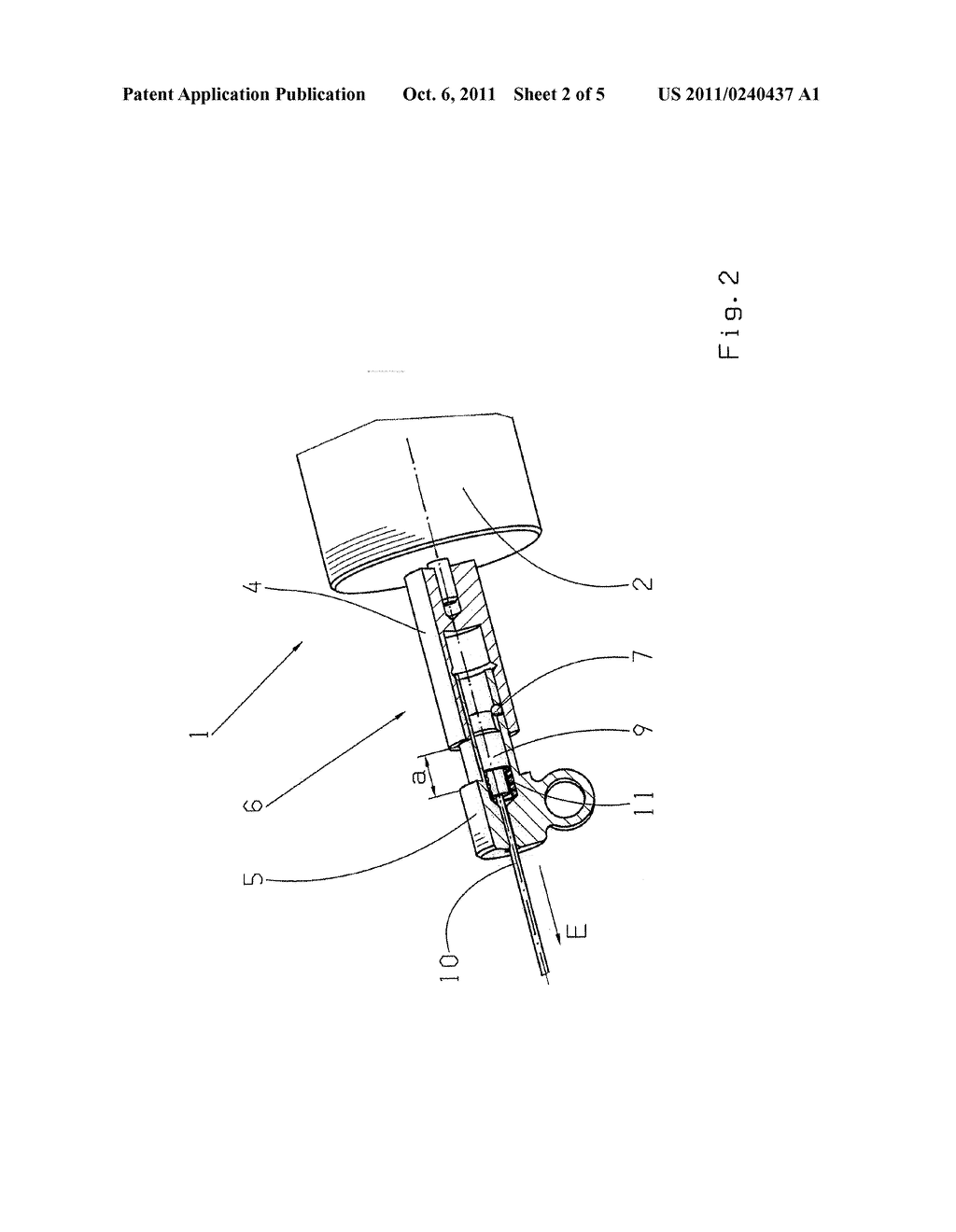 DEVICE FOR ACTUATING A PARKING LOCK - diagram, schematic, and image 03